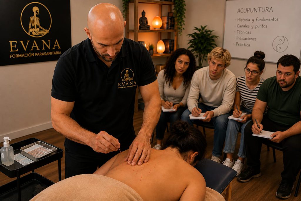 Curso de Acupuntura TUNG en EVANA Formación Parasanitaria