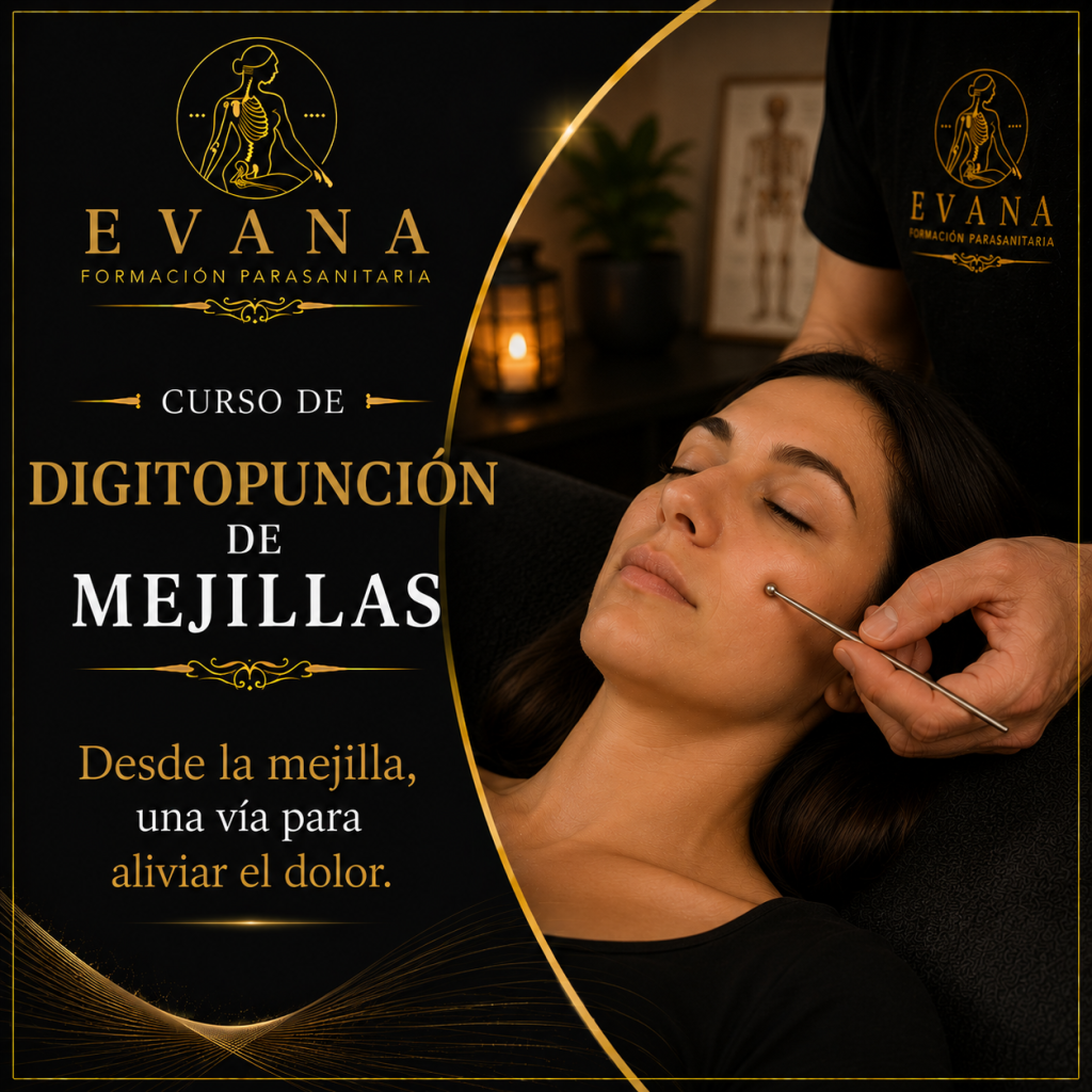 Curso de Digitopunción de Mejillas · EVANA Formación Parasanitaria