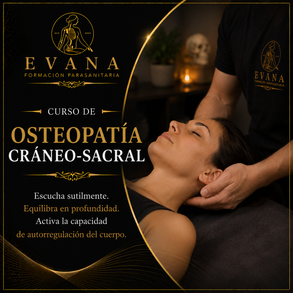 Curso de Osteopatía Cráneo-Sacral · EVANA Formación Parasanitaria