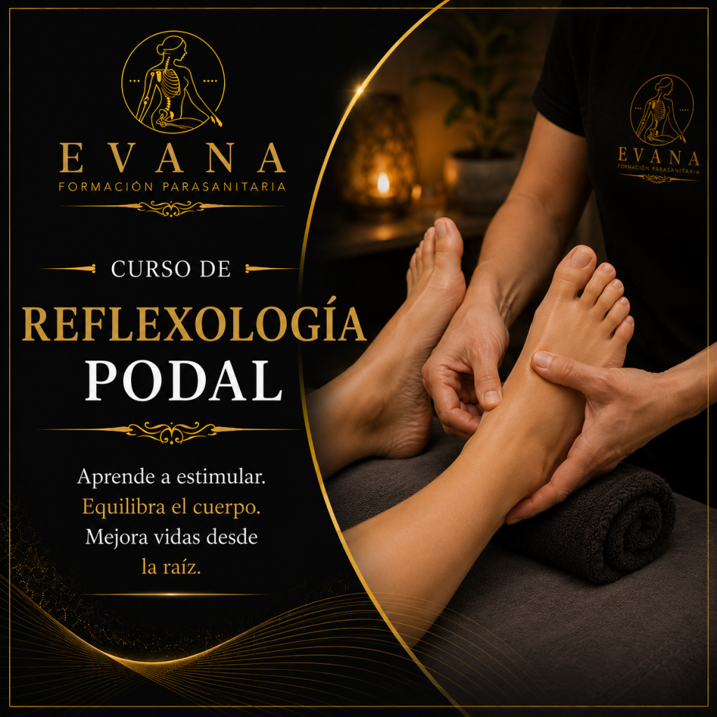 Curso de Reflexología Podal · EVANA Formación Parasanitaria